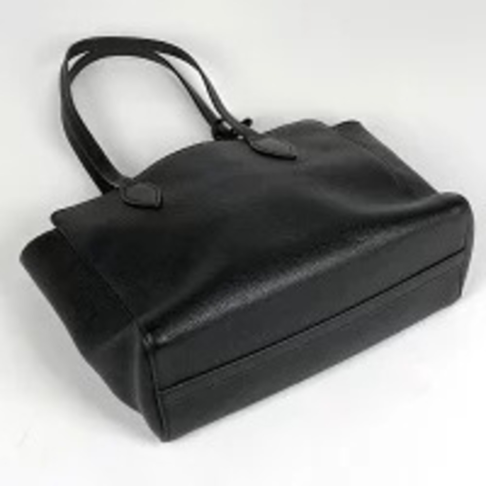 Prada Nero Black Bag Leather Shoulder Tote Black